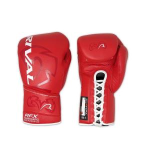 Rękawice Bokserskie Sparingowe Rival RFX-Guerrero HDE-F Czerwone 16oz