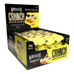 Baton Proteinowy Crunch Bar Banoffee Pie Warrior 12 batonów