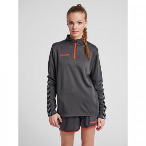 Bluza do piłki nożnej damska Hummel demi-zip hml AUTHENTIC