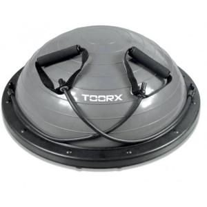 Balance Trainer PRO - Ø 58 cm - czarny/szary - z rurkami oporowymi - w zestawie