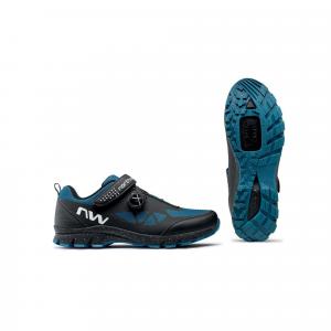 Buty na rower trekkingowy i mtb NORTHWAVE Corsair czarno niebieskie