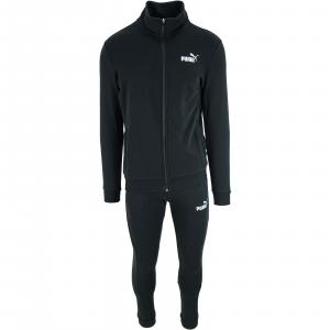 Dres męski Puma Clean Sweat Suit czarny