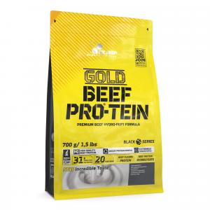 Odżywka białkowa bez laktozy Olimp Gold Beef Pro®-Tein - 700 g Krem ciasteczkowy