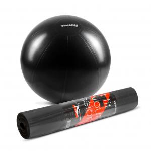 Zestaw do ćwiczeń THORN FIT Fitness Mata TPE + Piłka treningowa 65cm