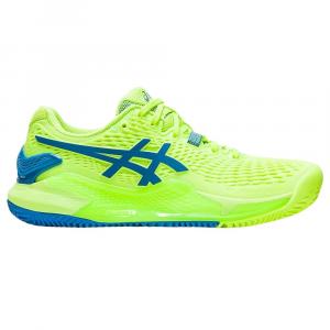 Kobieta tenis buty Asics Gel Resolution 9 Zielone