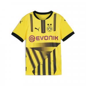 Młodzieżowa koszulka pucharowa Borussia Dortmund 24/25 PUMA Faster Yellow Black