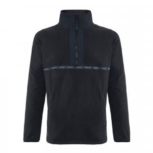 Bluza męska PROSTO Half Zip Fleece Nero