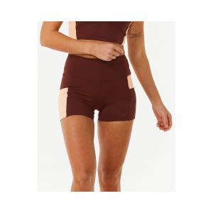Legginsy fitness damskie Rip Curl Rss Revival Short Fioletowy
