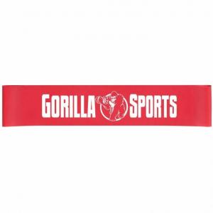 Guma oporowa krótka, żółta Gorilla Sports