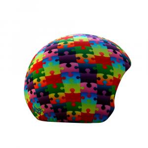 Nakładka na kask Coolcasc Cool Print Color Puzzle