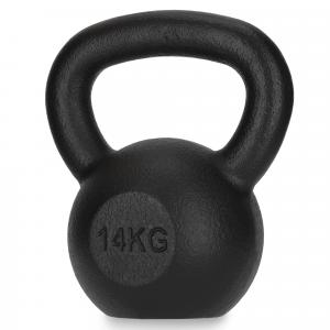 Kettlebell żeliwny 4FIZJO 14 kg