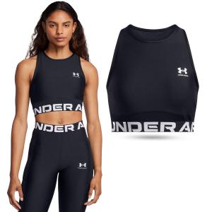 Koszulka treningowa damska Under Armour HeatGear Rib Tank bez rękawów