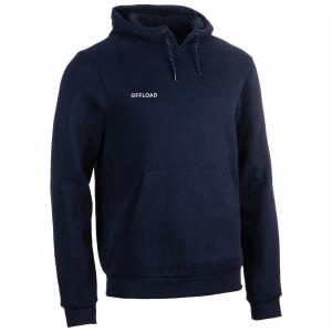 Bluza z kapturem do rugby HOODIE CLUB R500