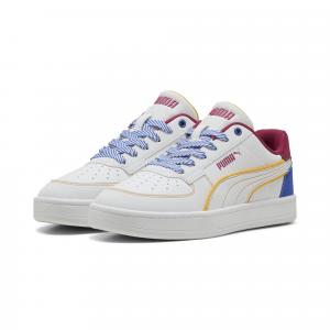 Młodzieżowe sneakersy Caven 2.0 Starblitz PUMA White Vivid Blue Port Red