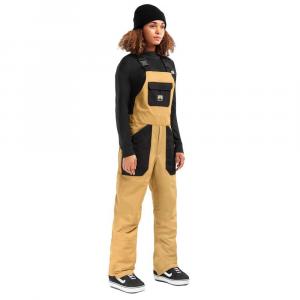 Spodnie snowboardowe z szelkami damskie Maple-W