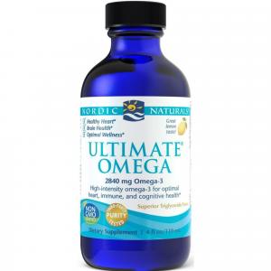 Nordic Naturals Ultimate Omega 2840mg Lemon Flavor -119 ml.