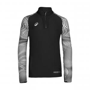 Bluza piłkarska dla dzieci Kipsta Viralto Wavy Club na krótki suwak