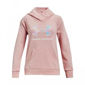 Bluza dziewczęca Under Armour Rival Logo Hoodie