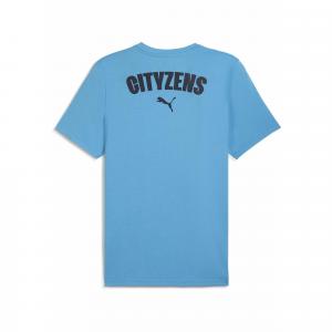 Męska koszulka Casuals Manchester City PUMA Magic Blue New Navy