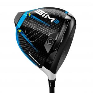 Kij golfowy driver Taylormade Sim2 Max stiff dla praworęcznych