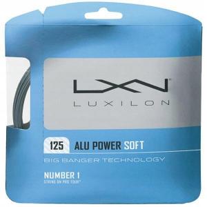 Naciąg tenisowy Luxilon Alu Power Soft 1.25 szary