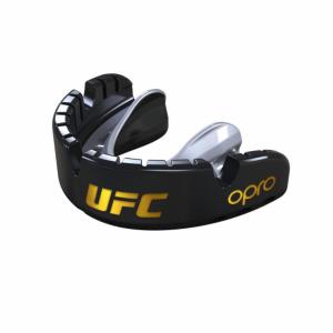 Ochraniacz na Zęby Opro UFC Gold GEN2 Braces Czarny/Srebrny (do aparatów)