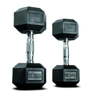 Hantle Hexa 12,5 kg z gumowym uchwytem