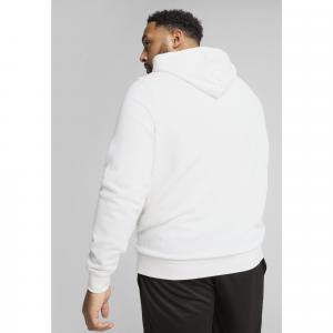 Młodzieżowa bluza z kapturem Essentials z logo No. 1 PUMA White
