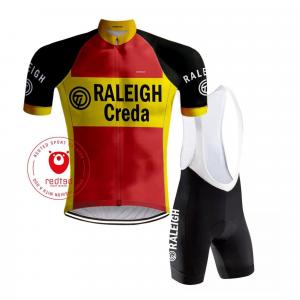 Camisola de ciclismo Retro TI-Raleigh - REDTED