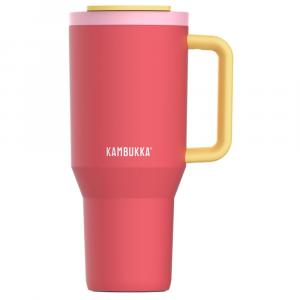 Kubek termiczny ze słomką Kambukka Rio 950ml - Pink Papaya