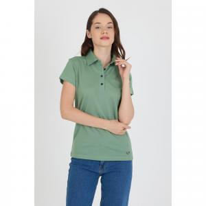 Koszulka Polo Damska Sportowa Woolona 100% Merino (170 g/m² - Piqué)
