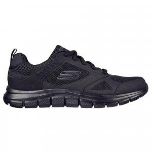 Buty na co dzień na trening męskie SKECHERS TRACK SYNTAC skóra