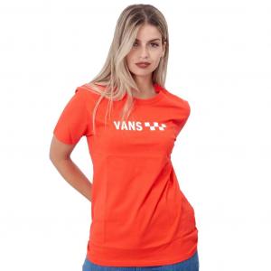 Koszulki Vans Model Brand Striper Bf Kolor Pomarańczowy