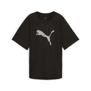 Damska koszulka z nadrukiem EVOSTRIPE PUMA Black