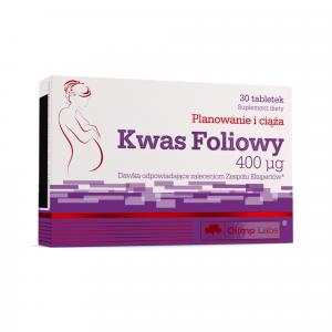 Kwas foliowy Olimp Kwas Foliowy 400 µg - 30 Tabletek