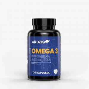 Suplement OMEGA 3 DZIK PRO 120 kapsułek