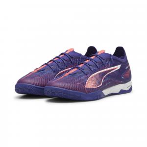 Buty piłkarskie ULTRA 5 PRO COURT PUMA Lapis Lazuli White Sunset Glow Blue Pink