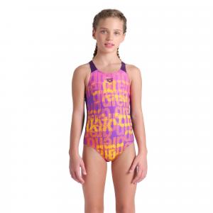 Strój Kąpielowy Dziewczęcy Multi Colours Swimsuit V Back