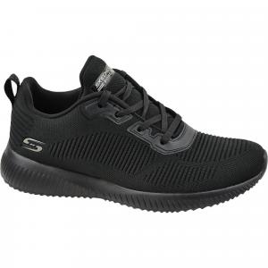 Obuwie Damskie do Spacerowania Skechers BOBS SQUAD TOUGH TALK 32504 Czarny