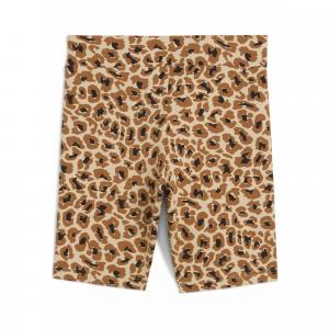 Młodzieżowe krótkie legginsy Essentials Animal PUMA Light Sand Beige