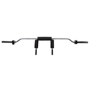 Gryf olimpijski łamany 2300 mm GOL320 + zaciski LOCK JAW BLACK HMS