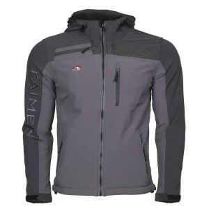 Kurtka wędkarska Taimen Arigiin softshell - Ciemnoszara