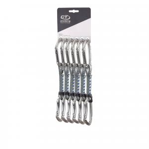Ekspresy wspinaczkowe Climbing Technology Lime Set NY 12 cm 6-pack - silver