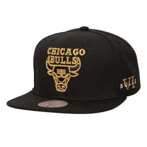 Czapka z daszkiem do koszykówki Mitchell & Ness Chicago Bulls NBA Snapback