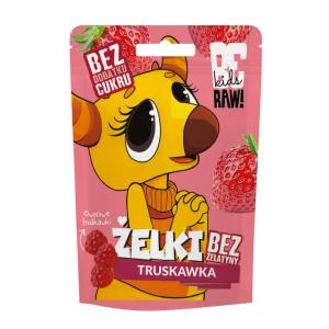 BeRAW kids żelki truskawka 35g