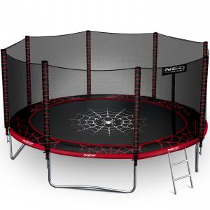 Trampolina ogrodowa z siatką zewnętrzną Neo-Sport 435cm 14ft