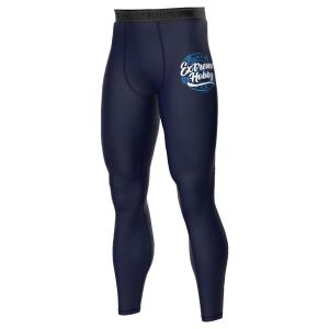 Legginsy sportowe męskie EXTREME HOBBY BADGE