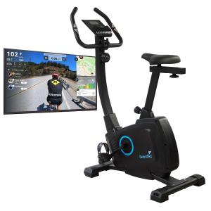 Rower treningowy, stacjonarny Bragi z wyświetlaczem LCD, 7 kg koło zamachowe