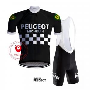 Zestaw rowerowy Peugeot vintage - REDTED - Czarny