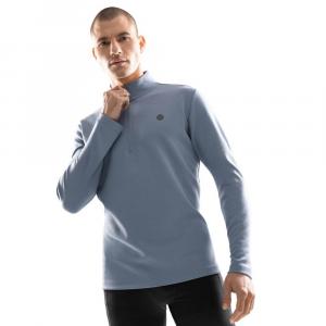 Męska bluza treningowa z suwakiem pod szyją Fitness Siroko Blur